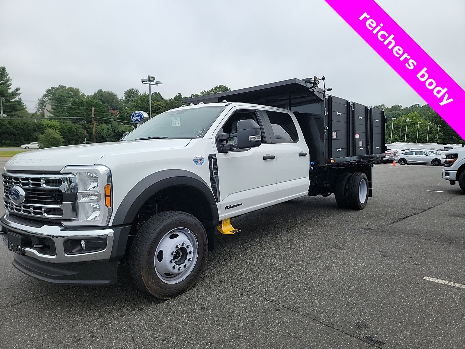 New 2025 Oxford White Ford XL DUMP image 3
