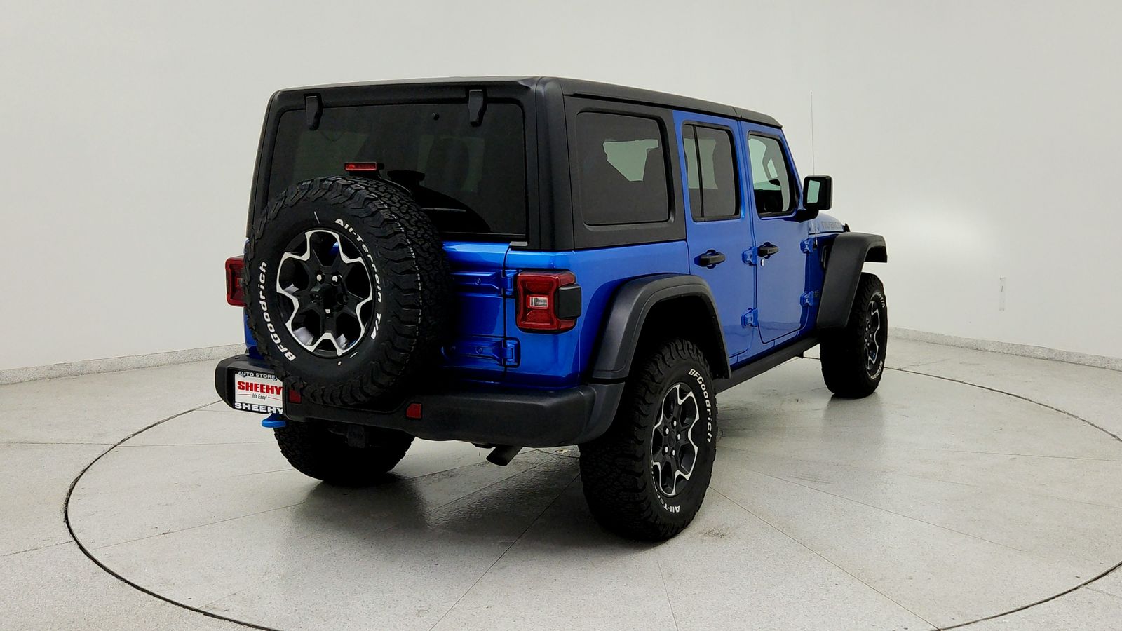 Used 2022 Blue Jeep Unlimited Rubicon 4xe image 6