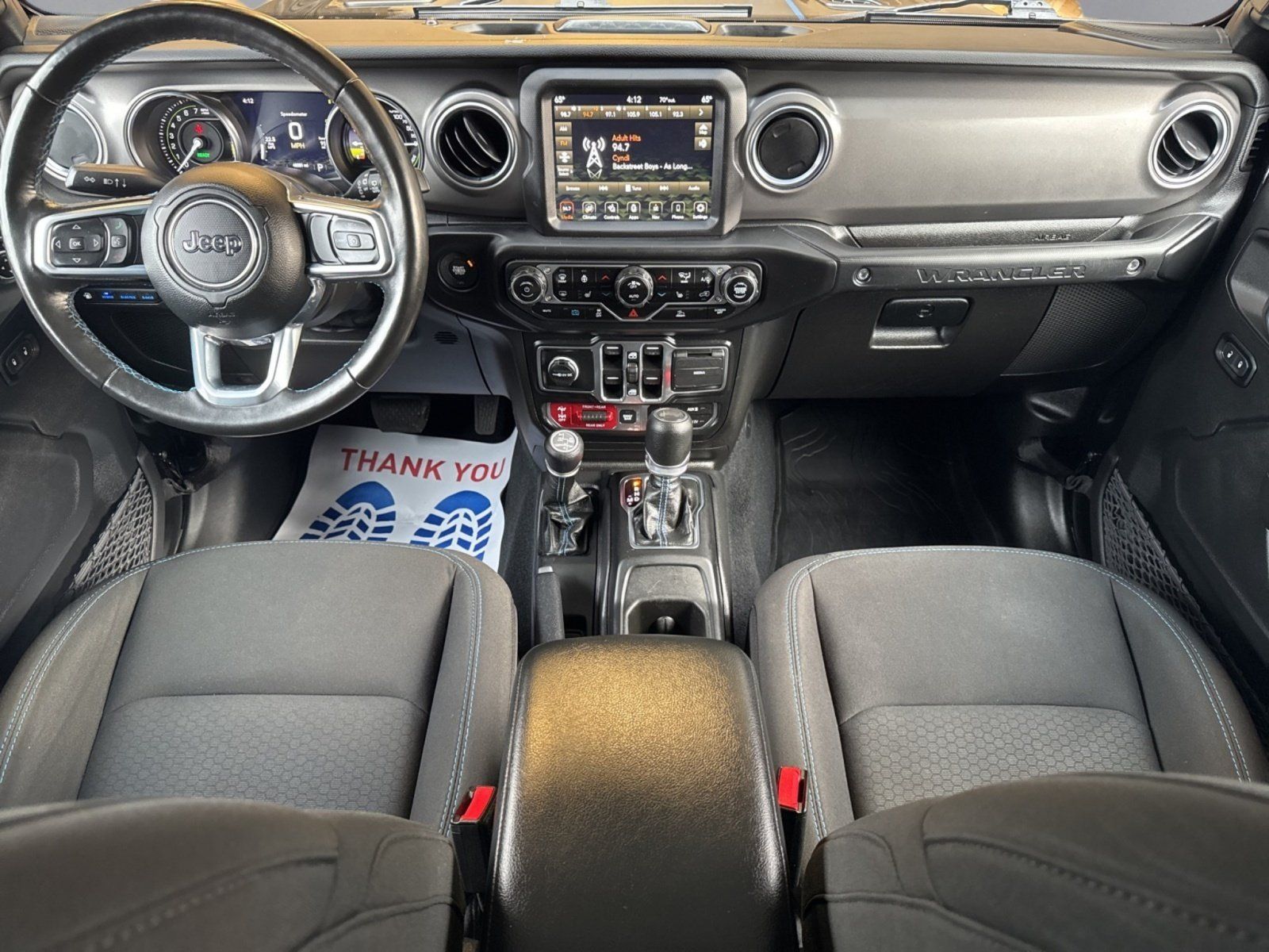 Used 2023 Black Jeep Rubicon 4xe image 4