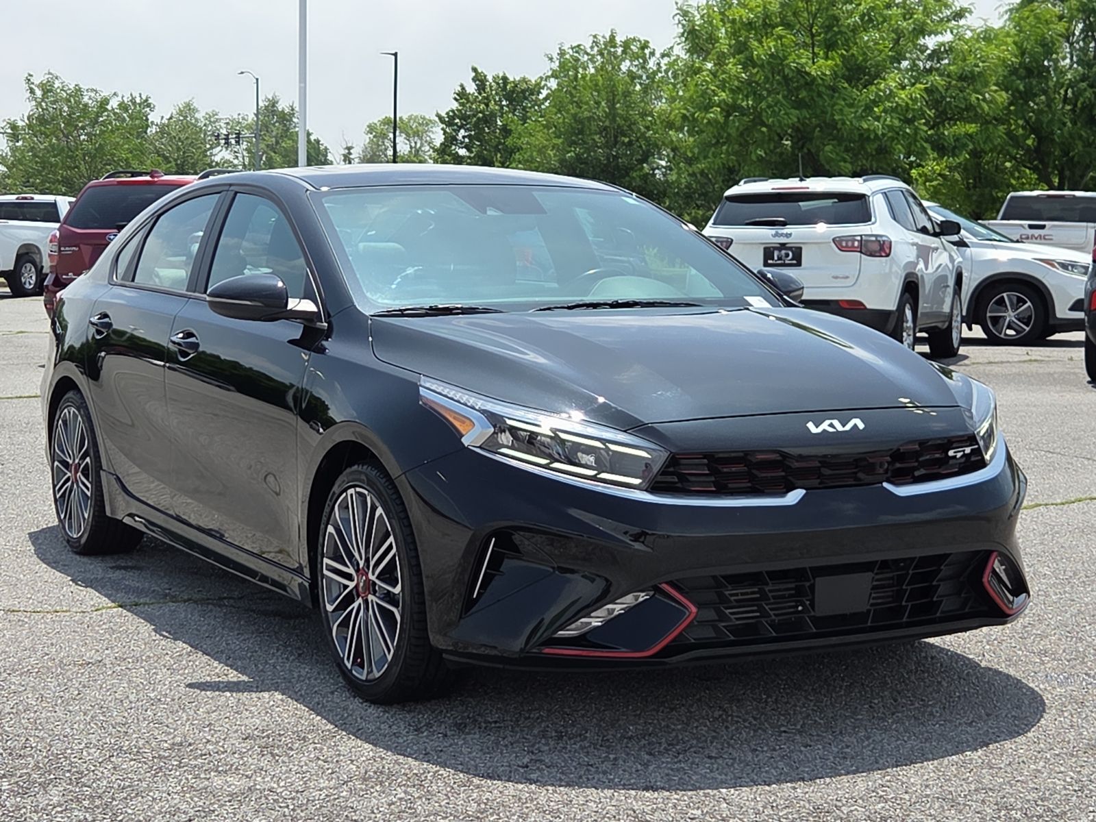 Aurora Black Pearl 2024 Kia Forte GT FWD Sedan Front-Wheel Drive 7-Speed Automatic