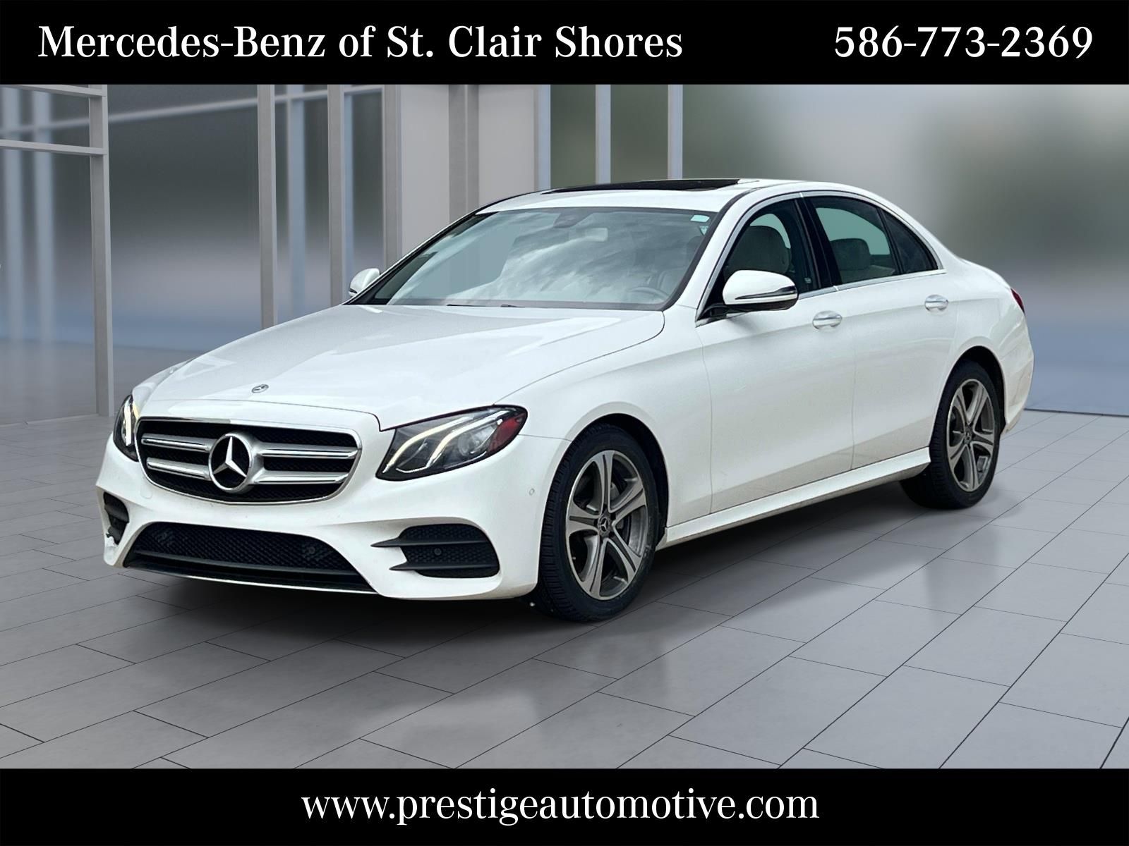 2018 Mercedes-Benz E-Class E 300 4MATIC Sedan AWD