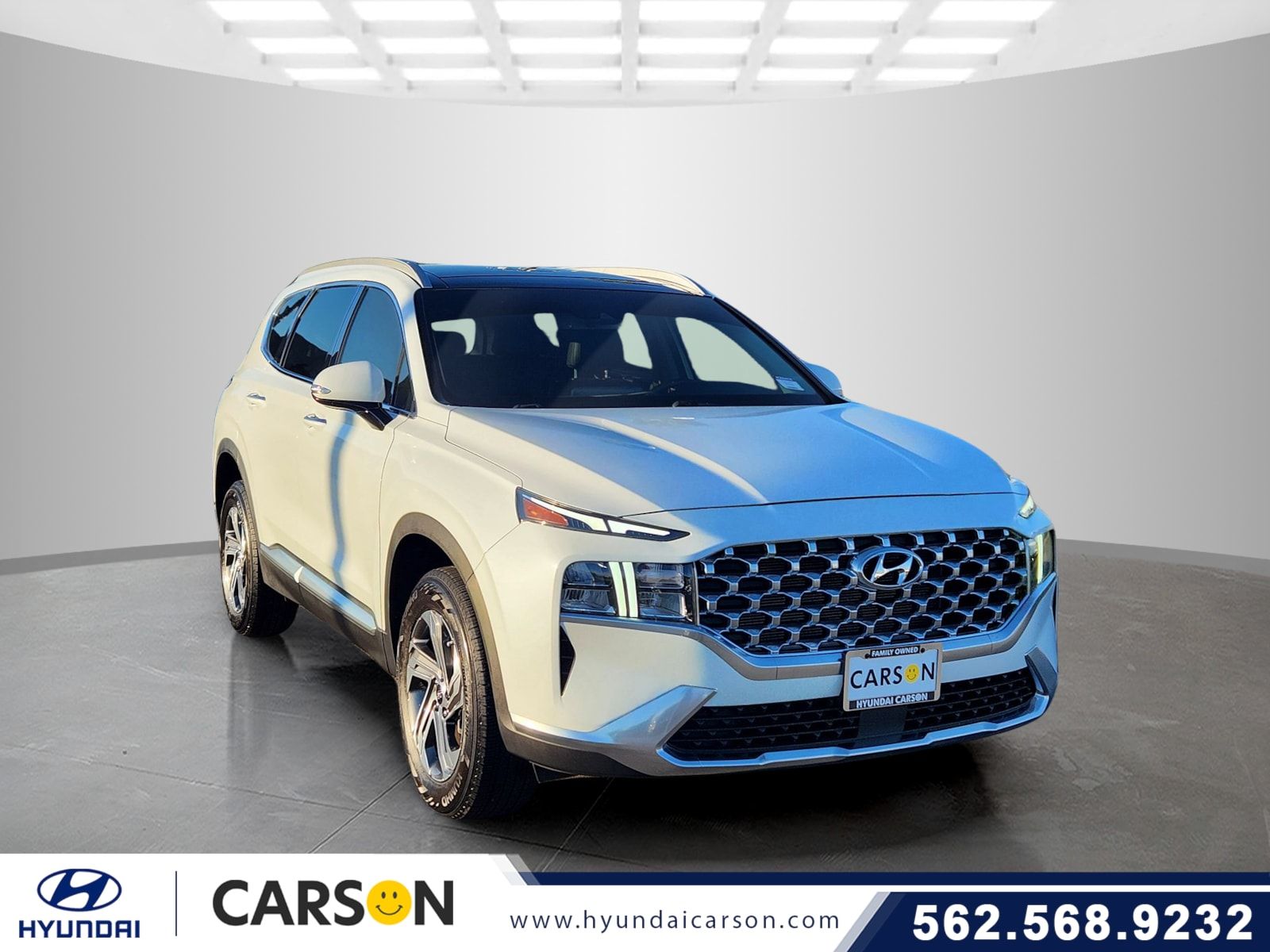 Quartz White 2021 Hyundai Santa Fe SEL AWD SUV / Crossover All-Wheel Drive 8-Speed Automatic