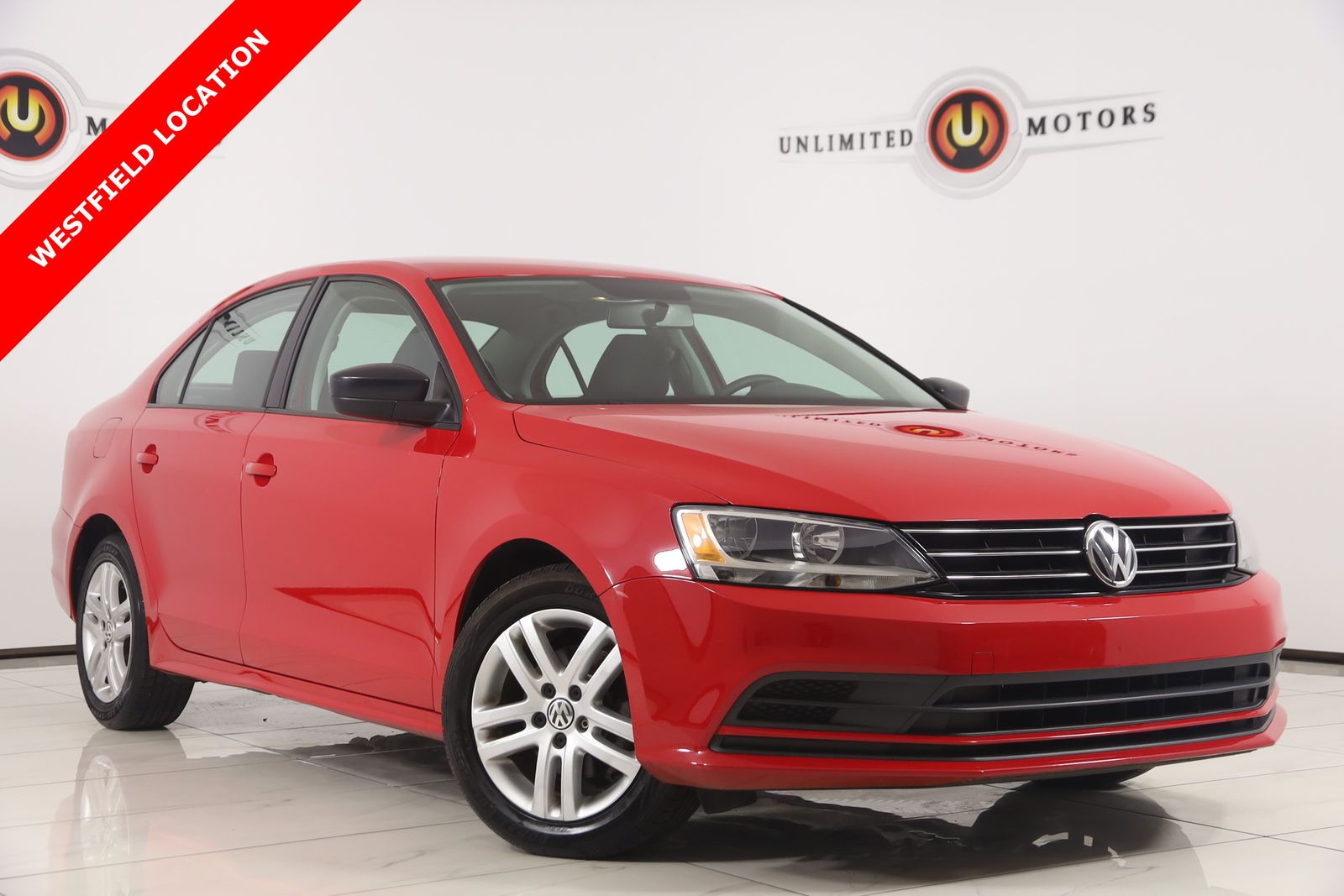 Tornado Red 2015 Volkswagen Jetta Sedan Front-Wheel Drive 6-Speed Automatic