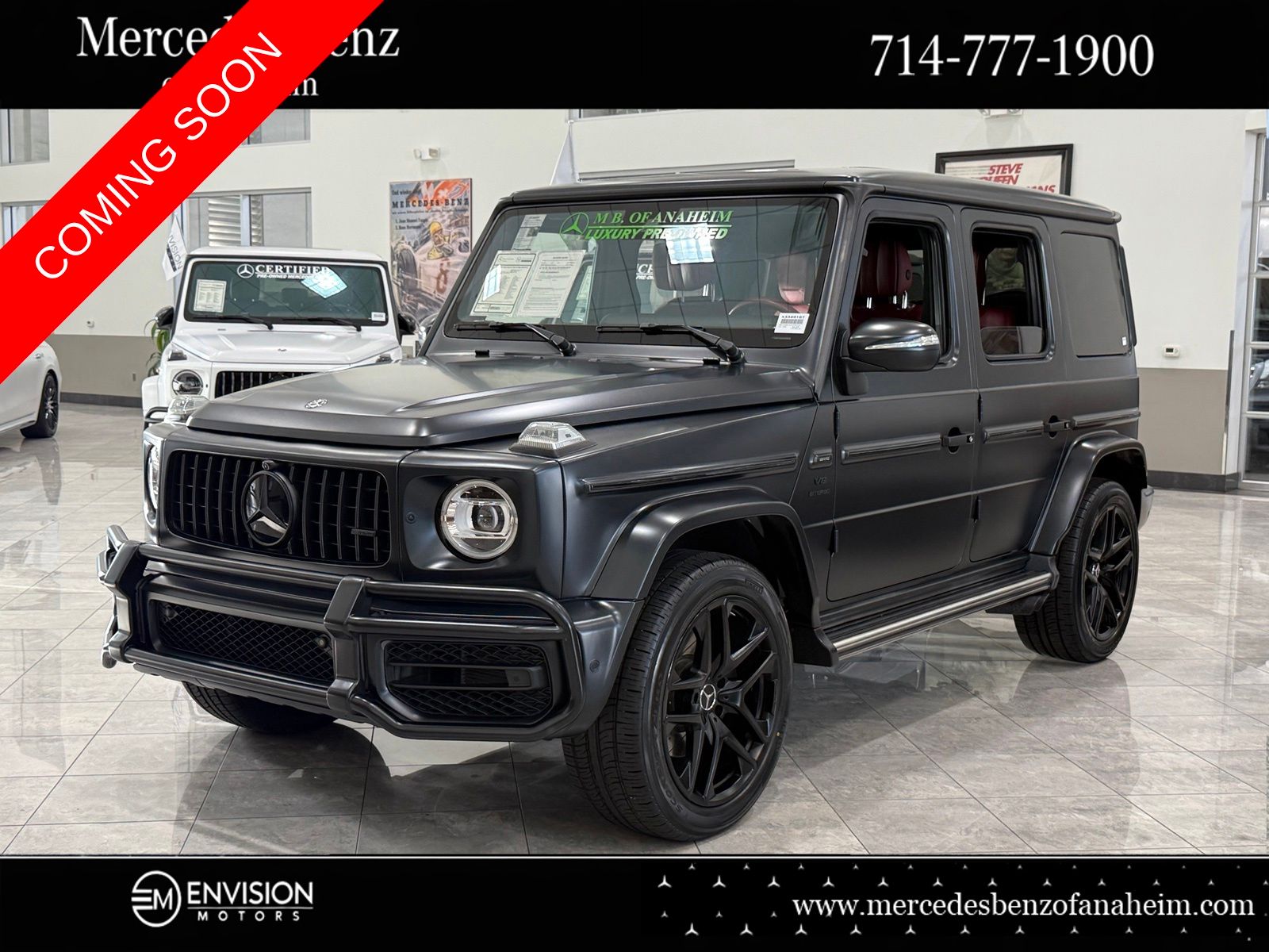 designo Night Black Magno 2020 Mercedes-Benz G-Class SUV / Crossover All-Wheel Drive 9-Speed Automatic