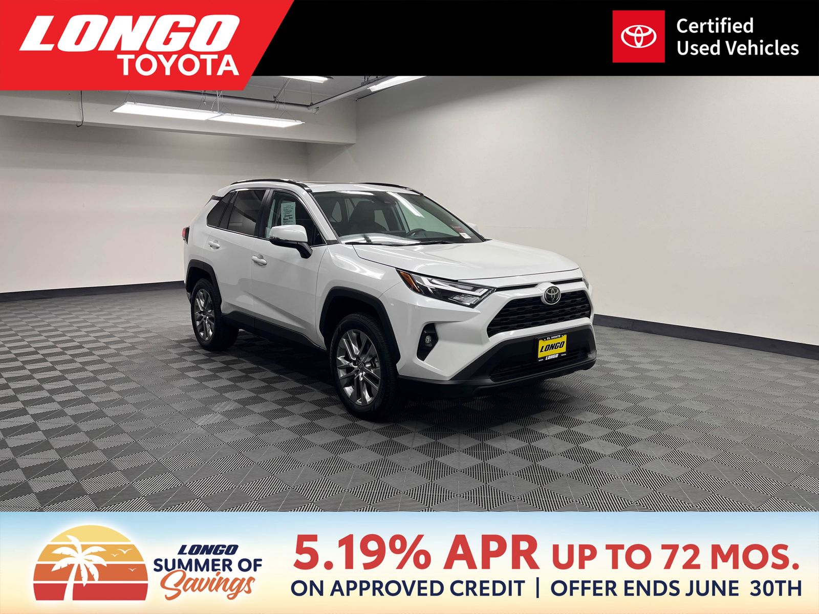 used 2025 Toyota RAV4 car, priced at $37,088