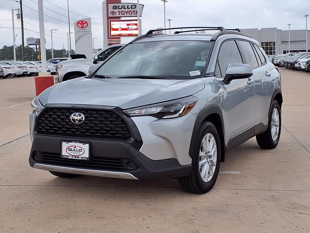 2024 Toyota Corolla Cross LE Silver at Gullo Toyota