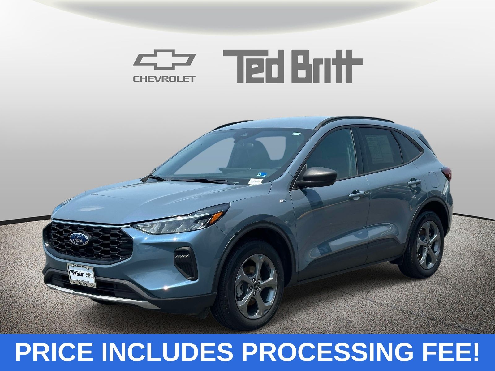Vapor Blue 2025 Ford Escape SUV / Crossover All-Wheel Drive 8-Speed Automatic