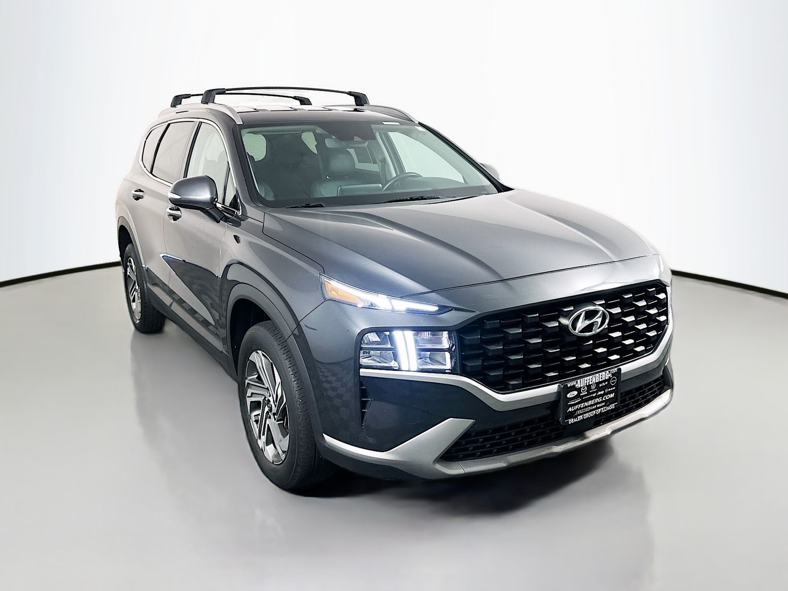 Portofino Gray 2023 Hyundai Santa Fe SUV / Crossover All-Wheel Drive 8-Speed Automatic