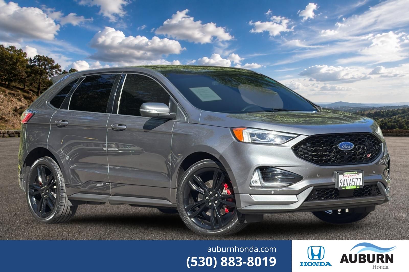 Carbonized Gray Metallic 2022 Ford Edge SUV / Crossover All-Wheel Drive 7-Speed Automatic