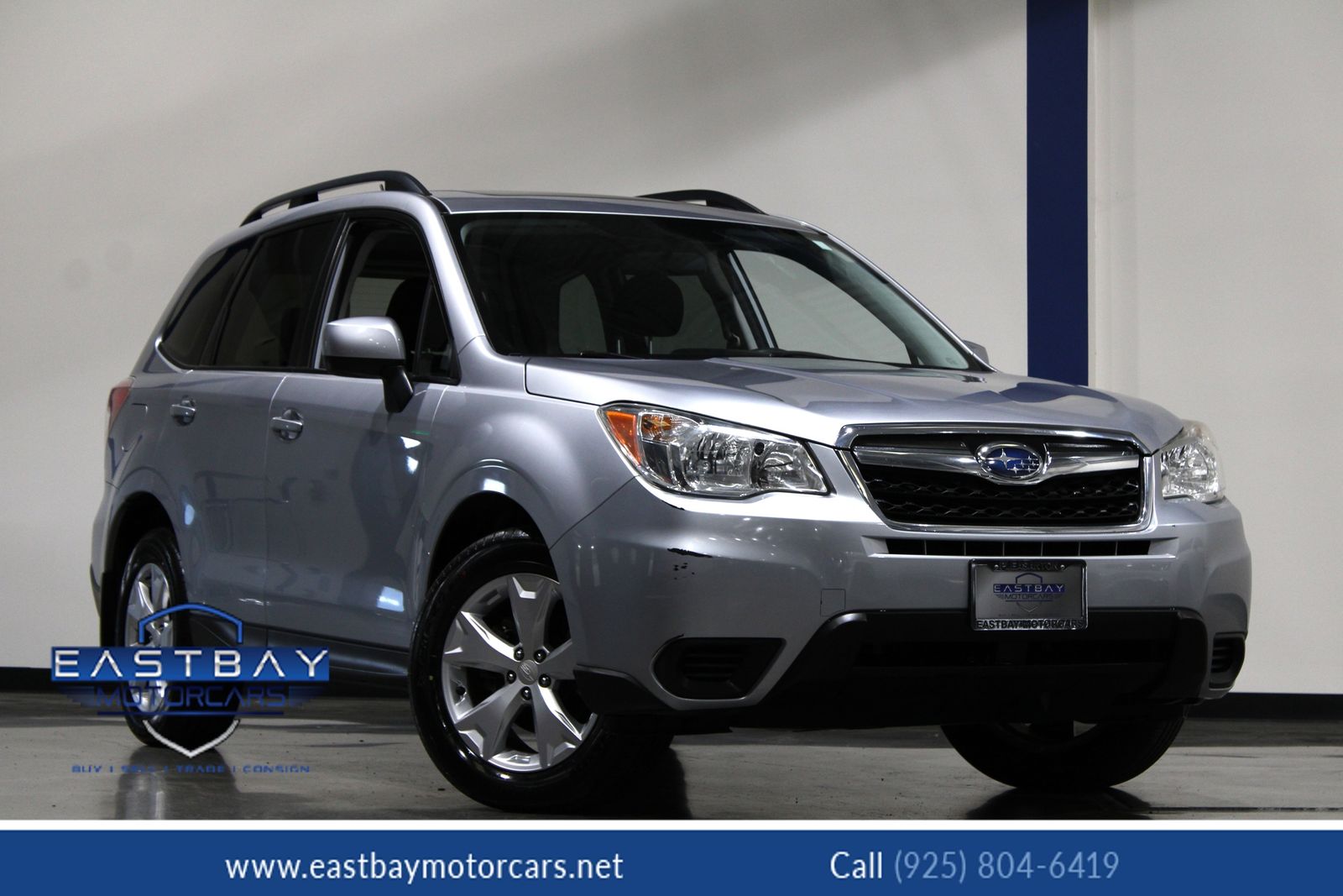 Ice Silver Metallic 2015 Subaru Forester 2.5i Premium SUV / Crossover All-Wheel Drive Continuously Variable Transmission