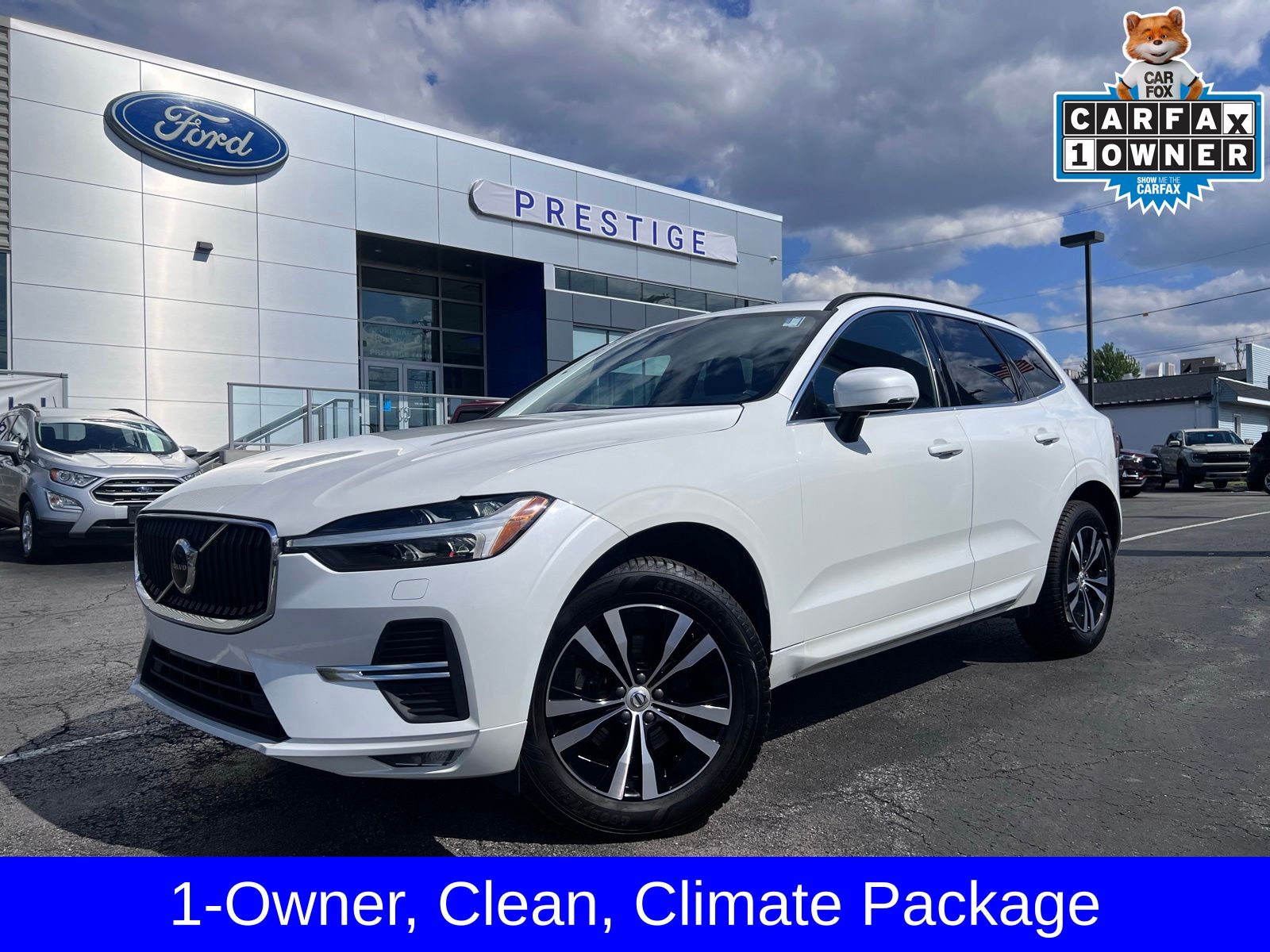 White 2023 Volvo XC60 SUV / Crossover All-Wheel Drive Automatic