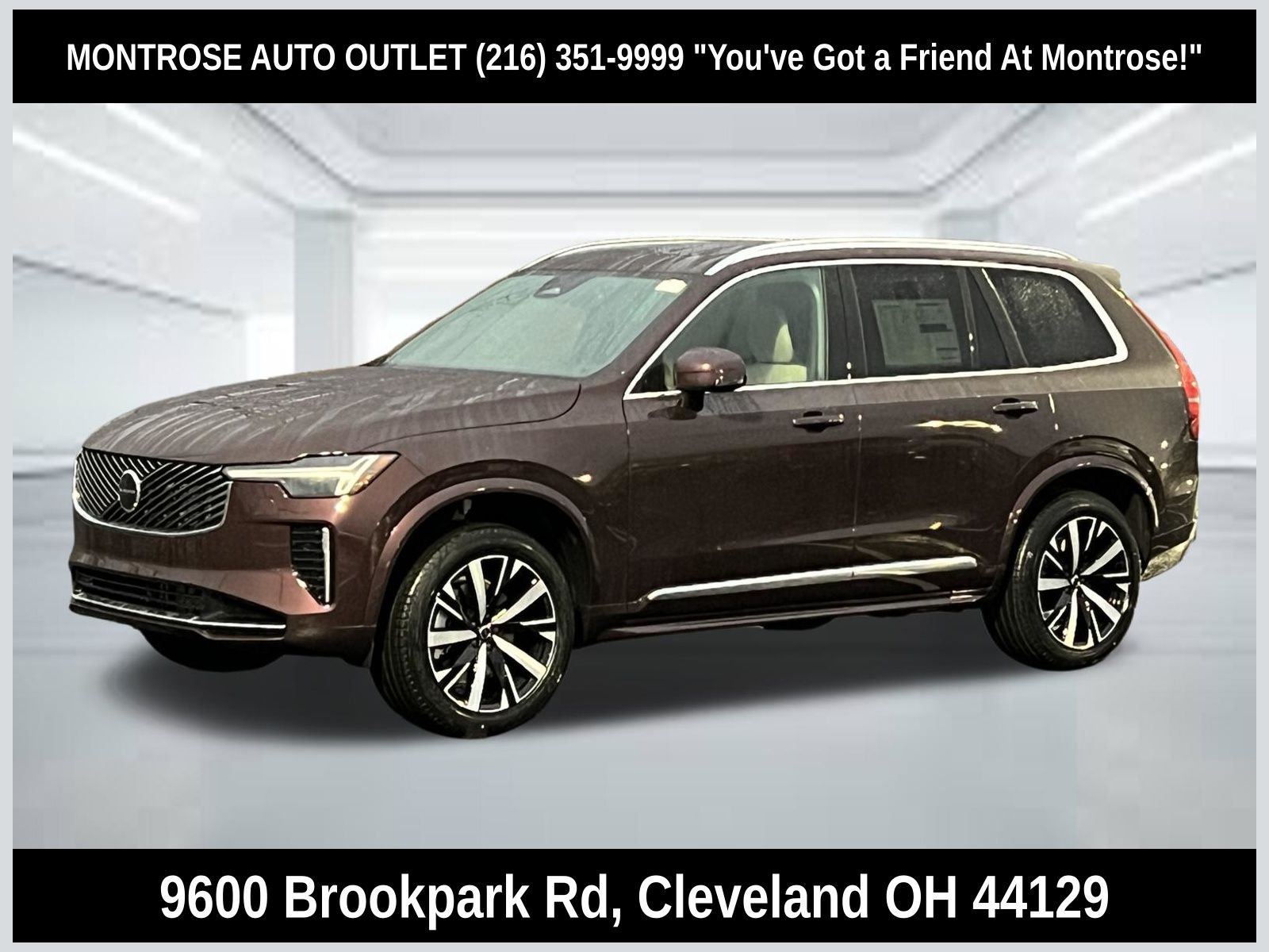 Red Metallic 2026 Volvo XC90 B5 Plus 7-Passenger AWD SUV / Crossover All-Wheel Drive Automatic