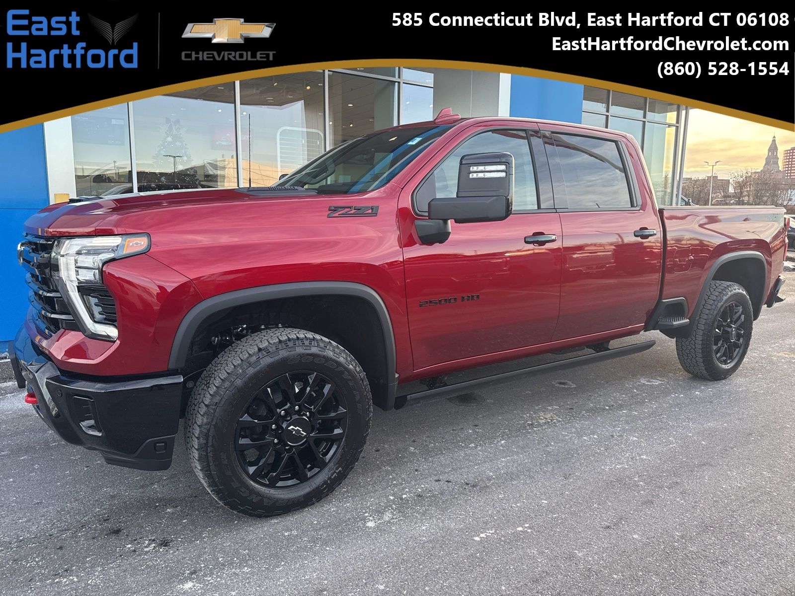 Radiant Red Tintcoat 2026 Chevrolet Silverado 2500HD Pickup Truck Four-Wheel Drive Automatic