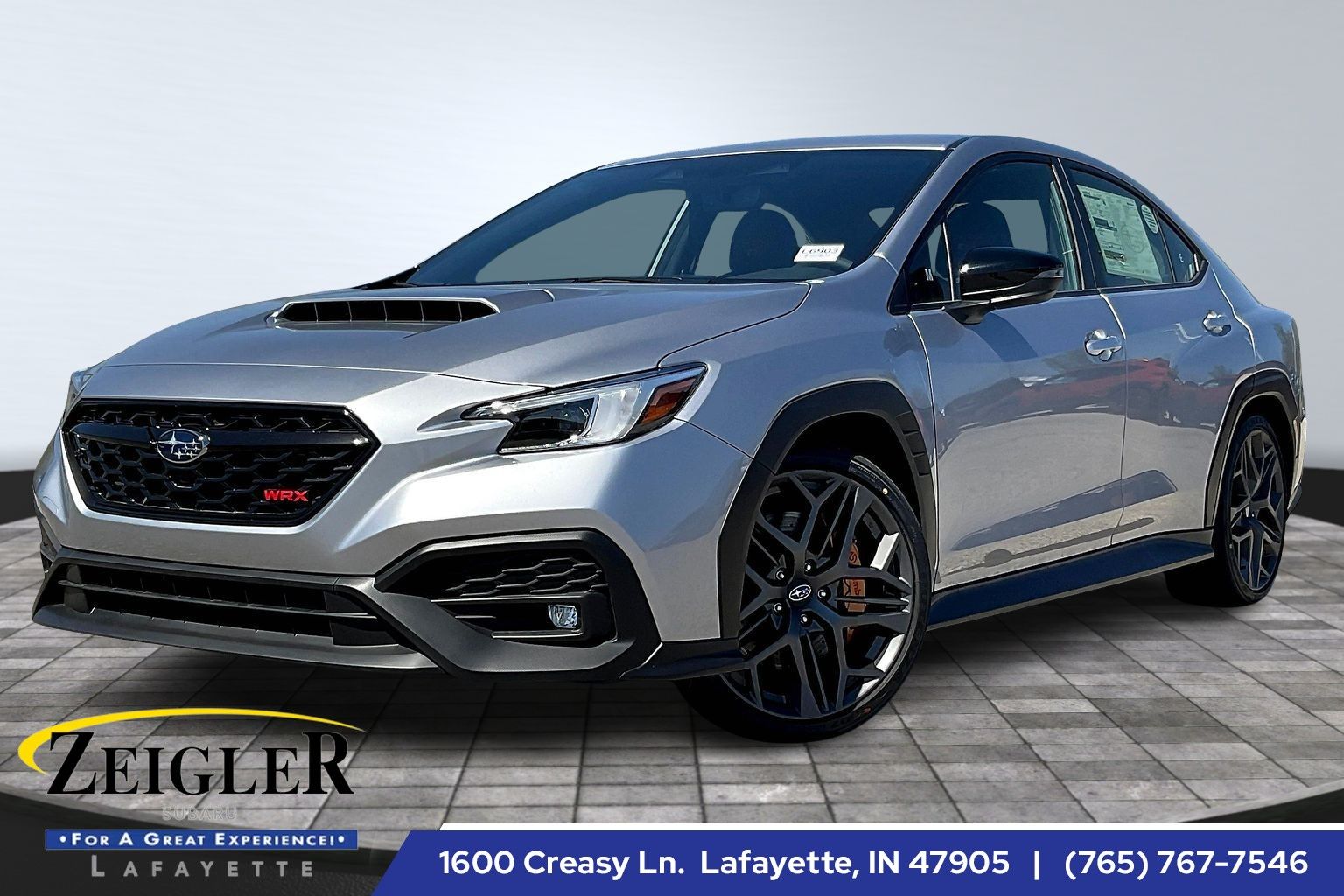 Ice Silver Metallic 2026 Subaru WRX tS AWD Sedan All-Wheel Drive 6-Speed Manual