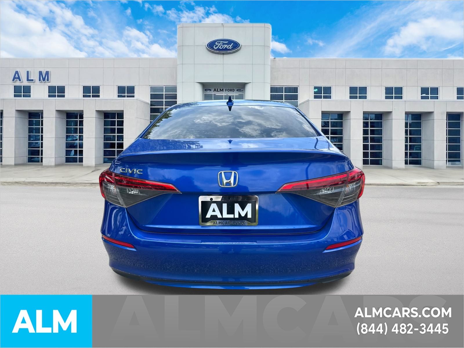 Used 2022 Blue Honda EX image 6