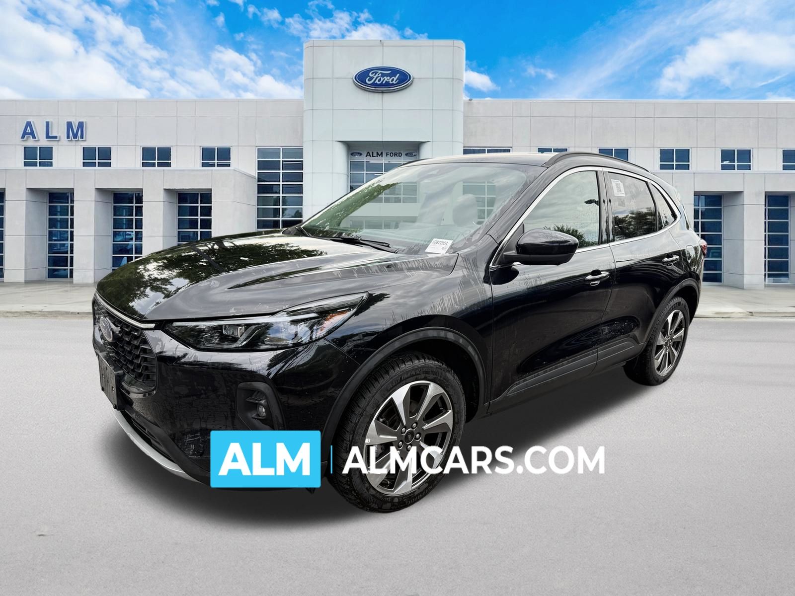 Agate Black Metallic 2024 Ford Escape SUV / Crossover All-Wheel Drive 8-Speed Automatic