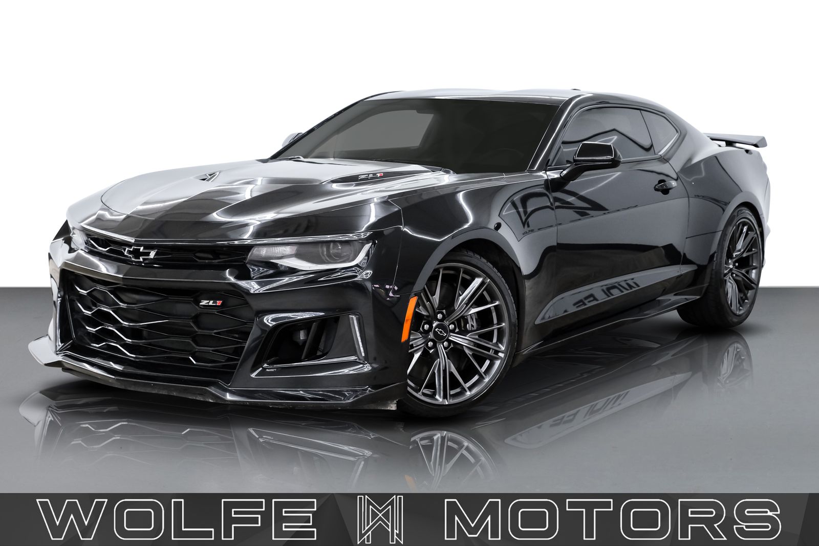 Black 2021 Chevrolet Camaro Coupe Rear-Wheel Drive Automatic