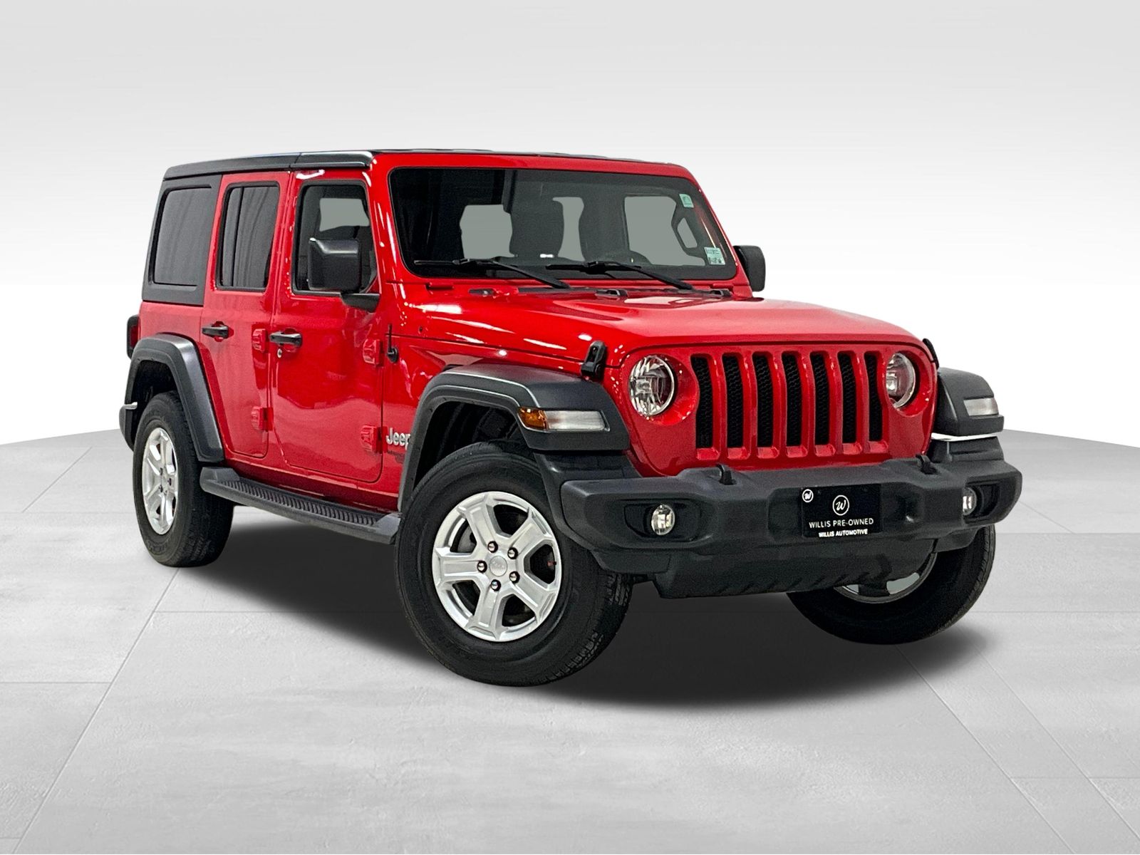 Firecracker Red Clearcoat 2018 Jeep Wrangler Unlimited Sport S 4WD SUV / Crossover Four-Wheel Drive 8-Speed Automatic
