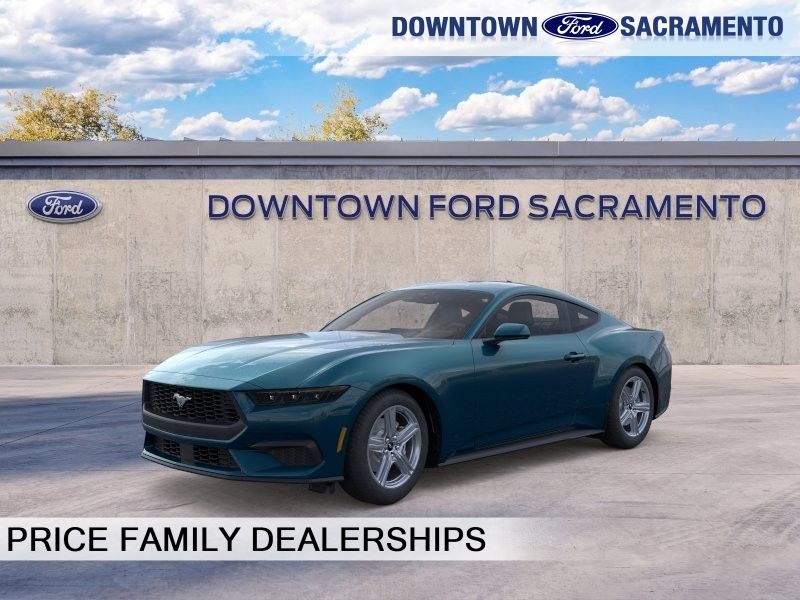 Adriatic Blue Metallic 2026 Ford Mustang Coupe Rear-Wheel Drive Automatic