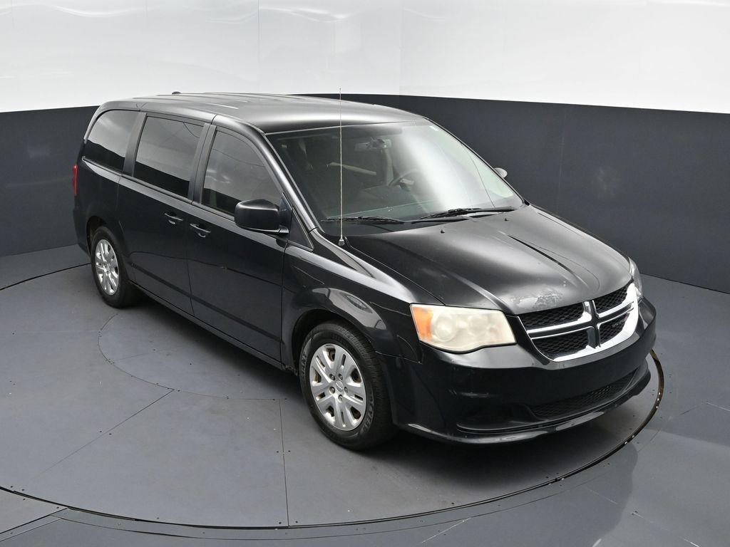 Brilliant Black Crystal Pearlcoat 2018 Dodge Grand Caravan SE FWD Minivan Front-Wheel Drive 6-Speed Automatic