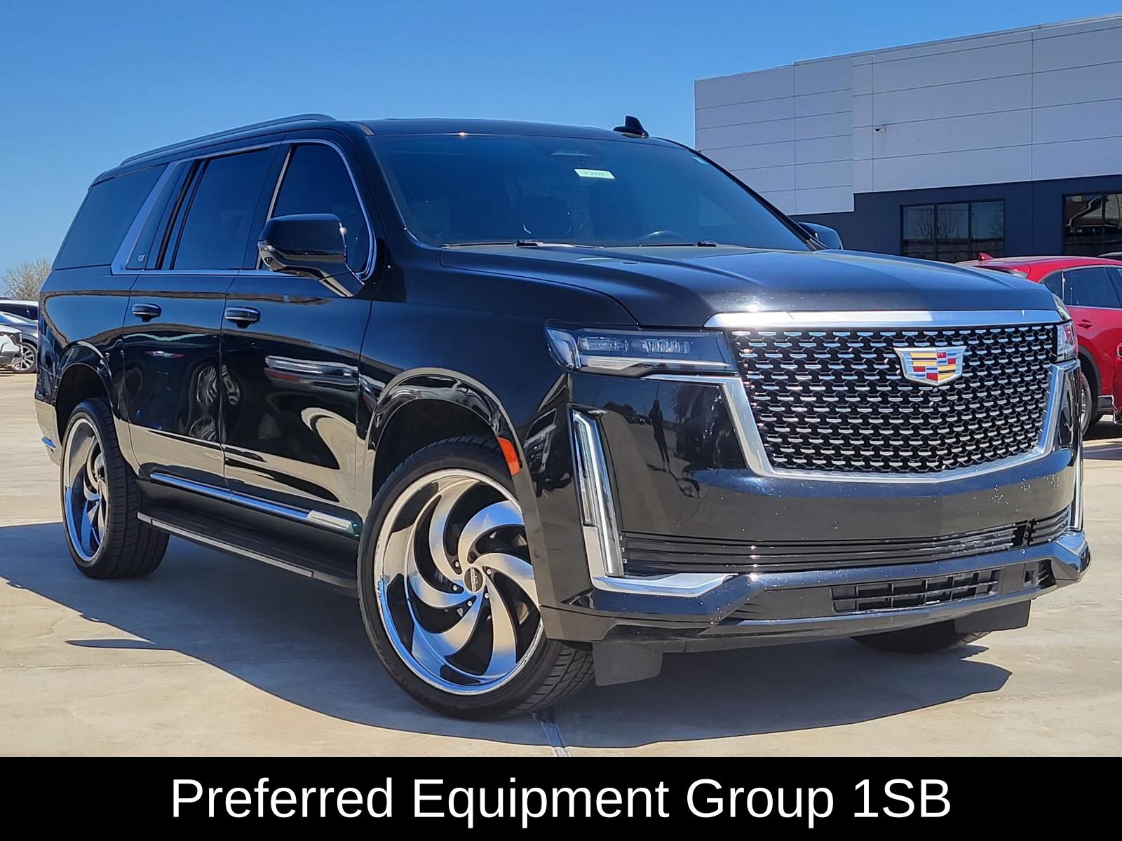 Black Raven 2021 Cadillac Escalade ESV Premium Luxury AWD SUV / Crossover Four-Wheel Drive