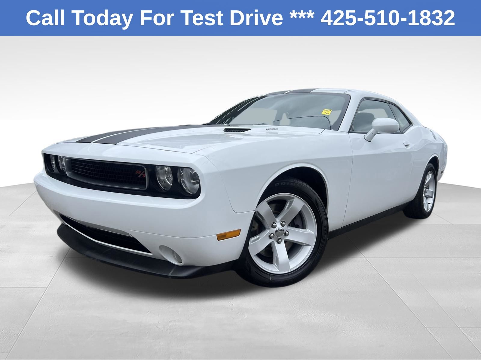 Bright White Clearcoat 2012 Dodge Challenger Coupe Rear-Wheel Drive 5-Speed Automatic