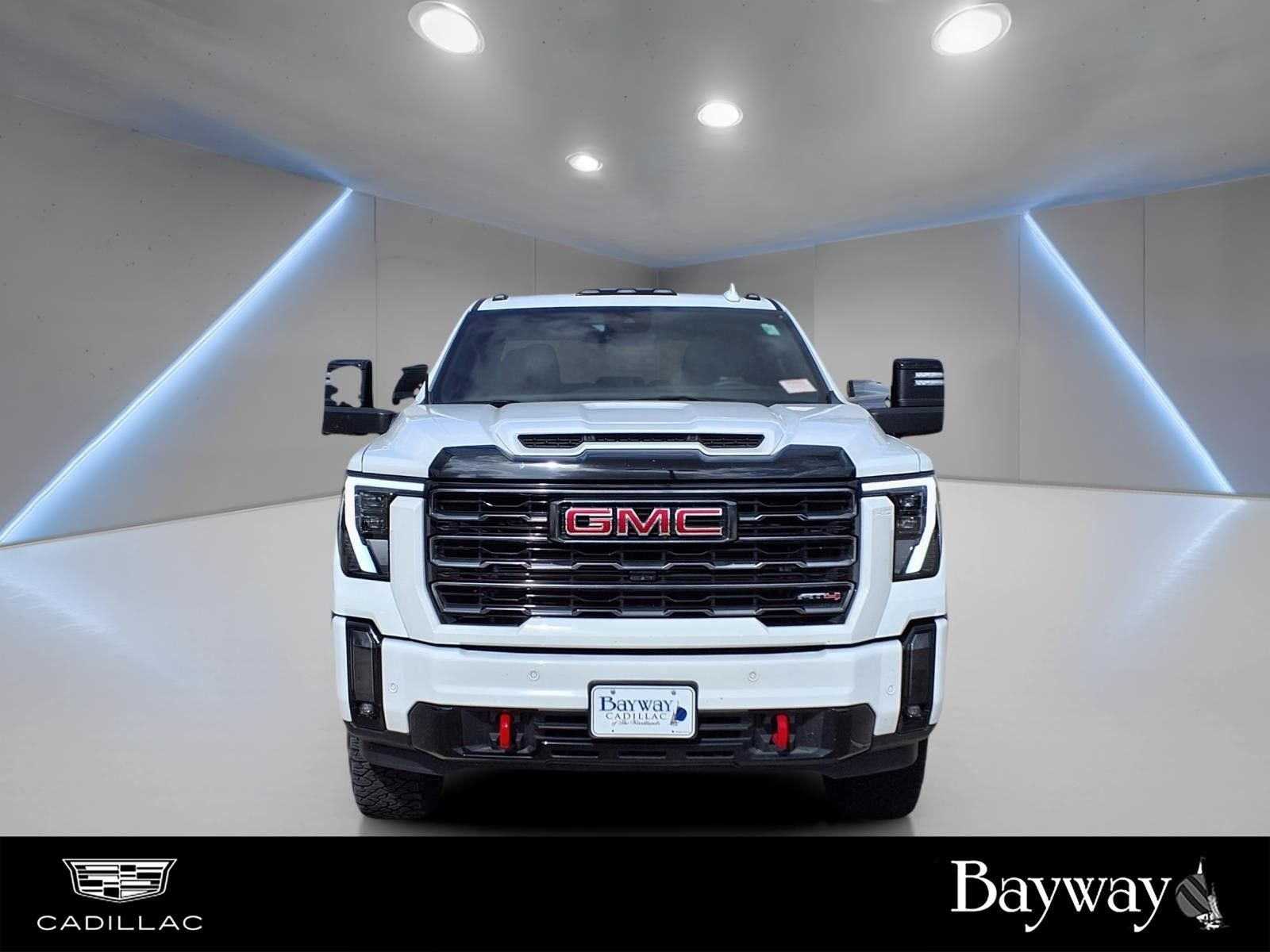 2024 GMC Sierra 2500HD AT4 White at DeMontrond Gulf Freeway