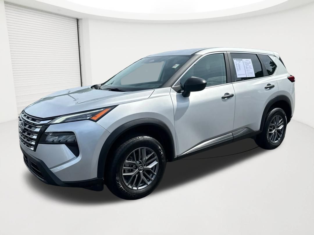 Brilliant Silver Metallic 2024 Nissan Rogue SUV / Crossover All-Wheel Drive Continuously Variable Transmission