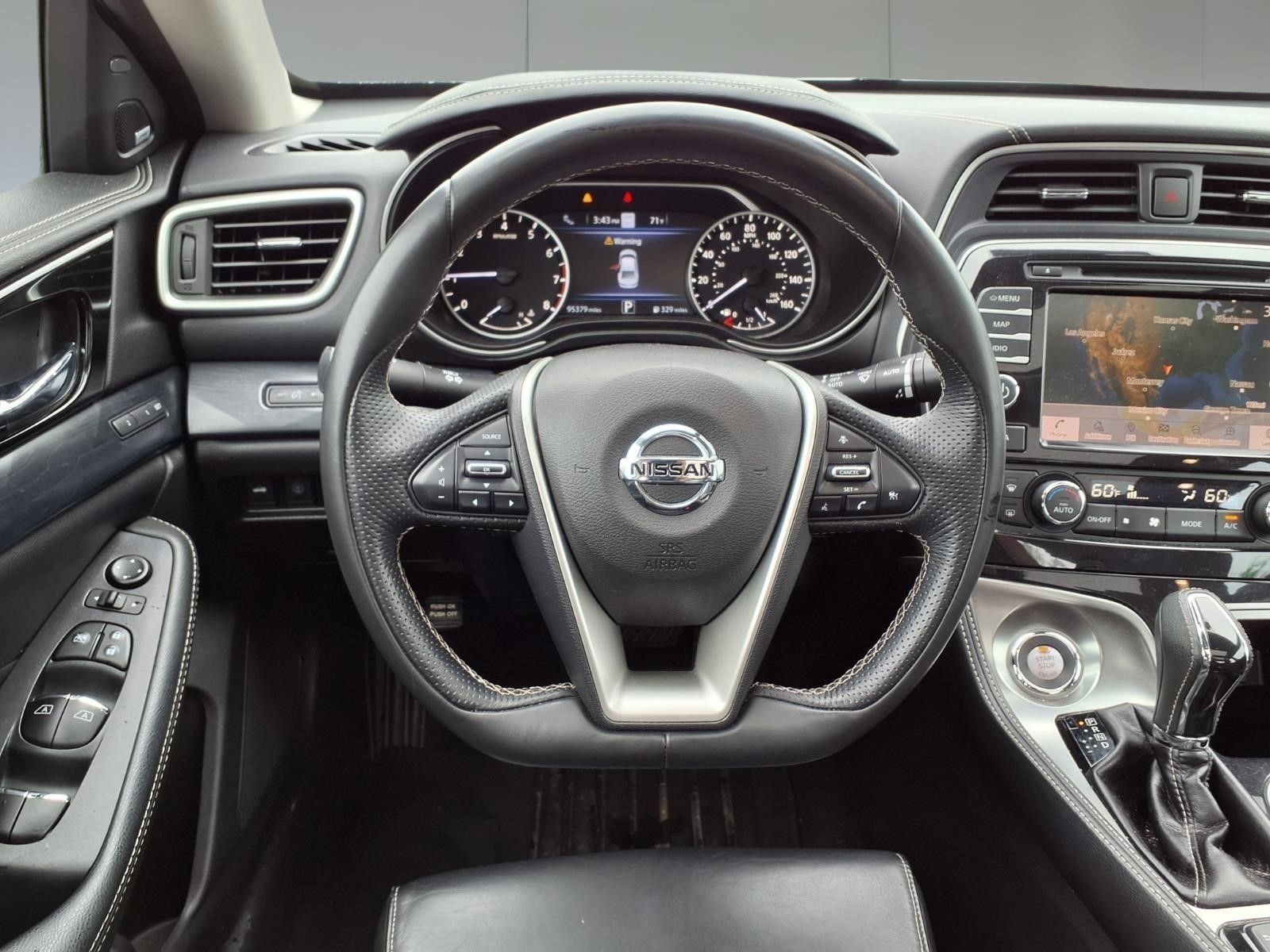 2020 Nissan Maxima Platinum White at Bravo Nissan