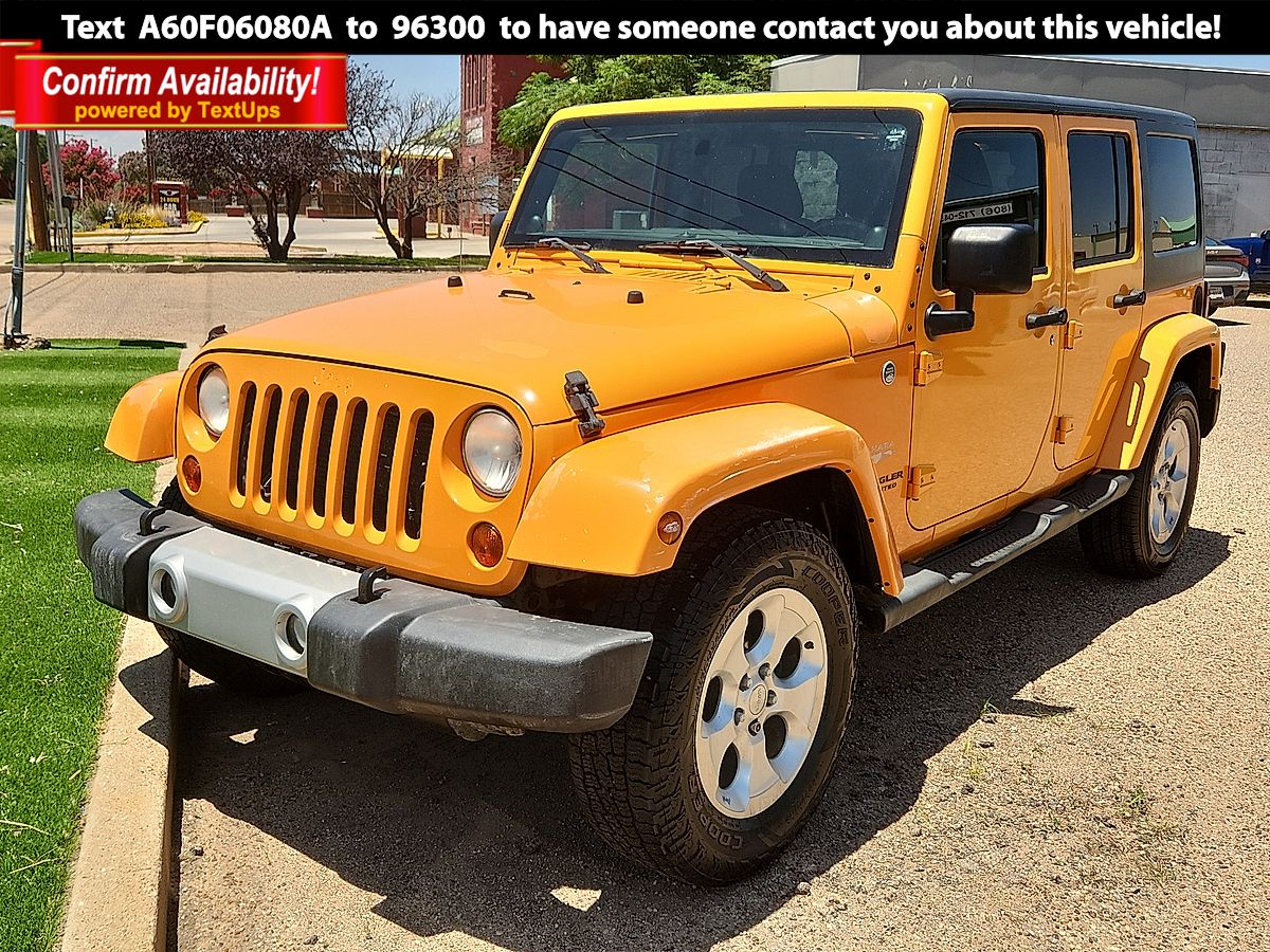  2013 Jeep Wrangler Unlimited Sahara 4WD   
