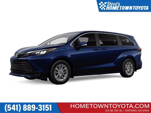 Blueprint 2026 Toyota Sienna Minivan Front-Wheel Drive Continuously Variable Transmission