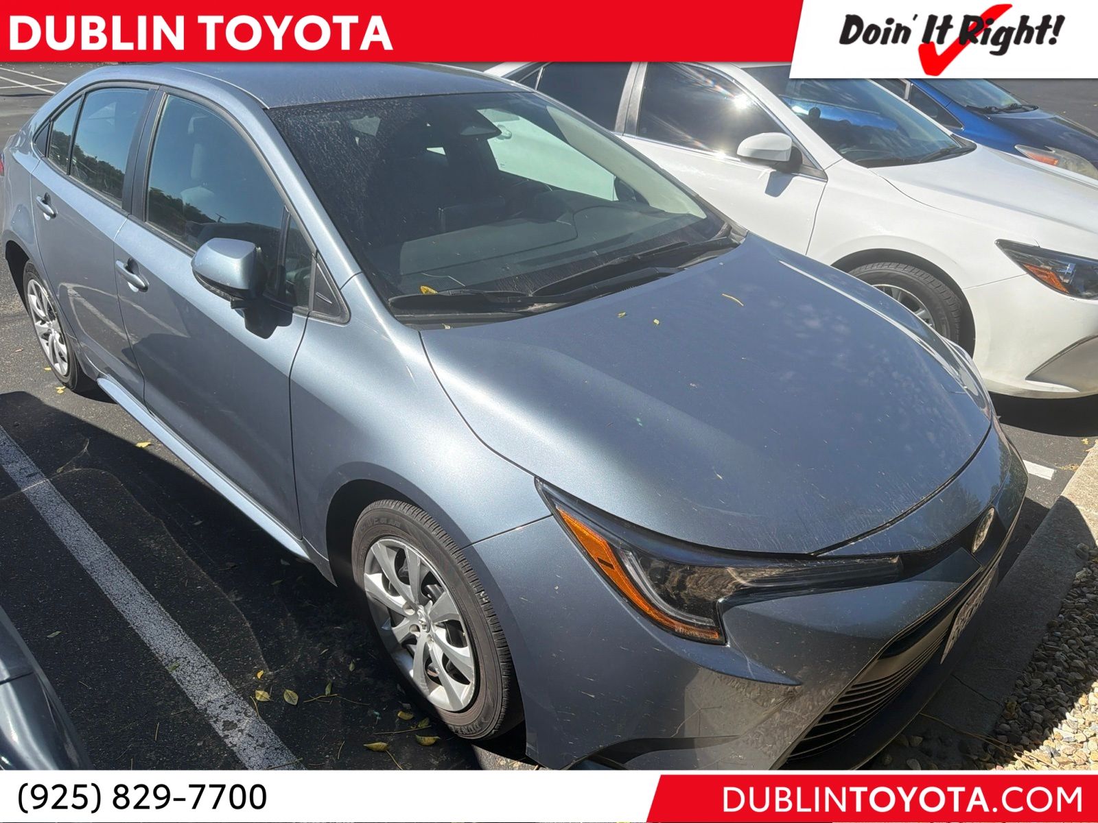 Celestite 2025 Toyota Corolla Sedan Front-Wheel Drive Continuously Variable Transmission