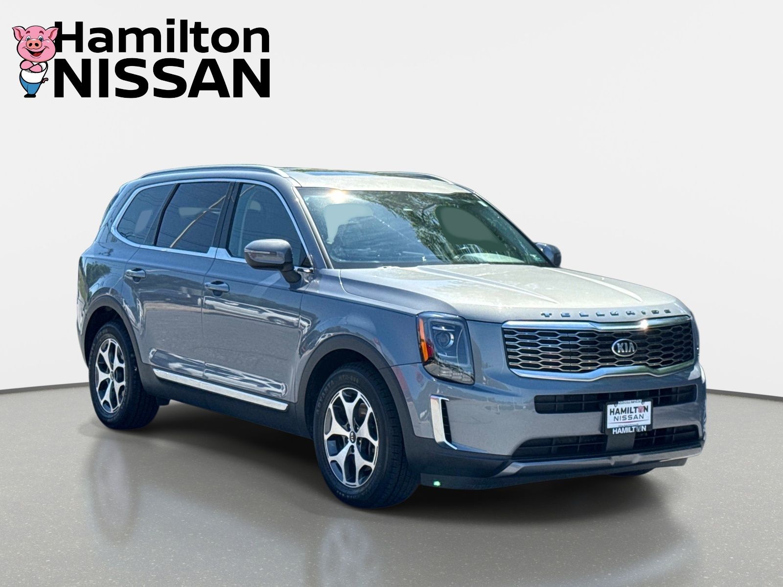 Everlasting Silver 2020 Kia Telluride EX AWD SUV / Crossover All-Wheel Drive 8-Speed Automatic