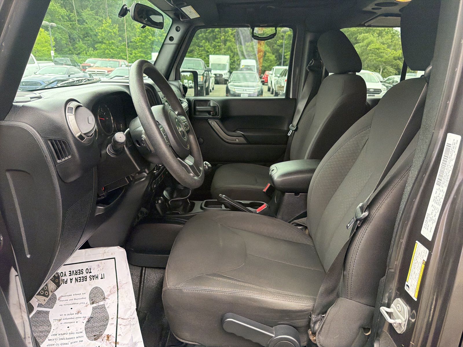 Used 2016 Crystal Metallic Jeep Unlimited Sport image 8