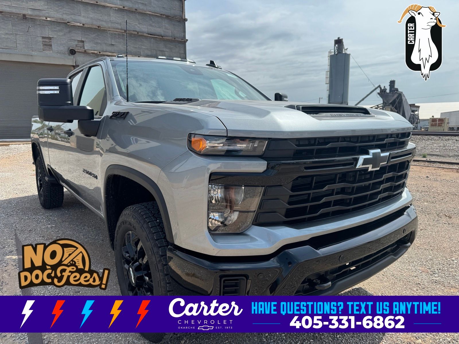 Sterling Gray Metallic 2026 Chevrolet Silverado 2500HD Pickup Truck Four-Wheel Drive Automatic