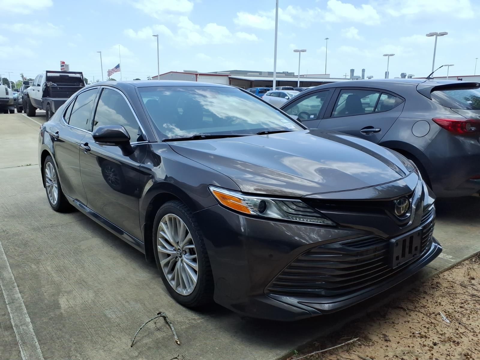 2018 Toyota Camry XLE Brown at Durrett Motor Company