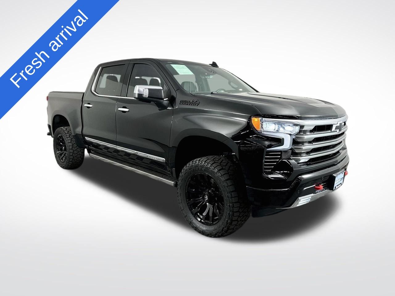 Black 2024 Chevrolet Silverado 1500 Pickup Truck Four-Wheel Drive Automatic