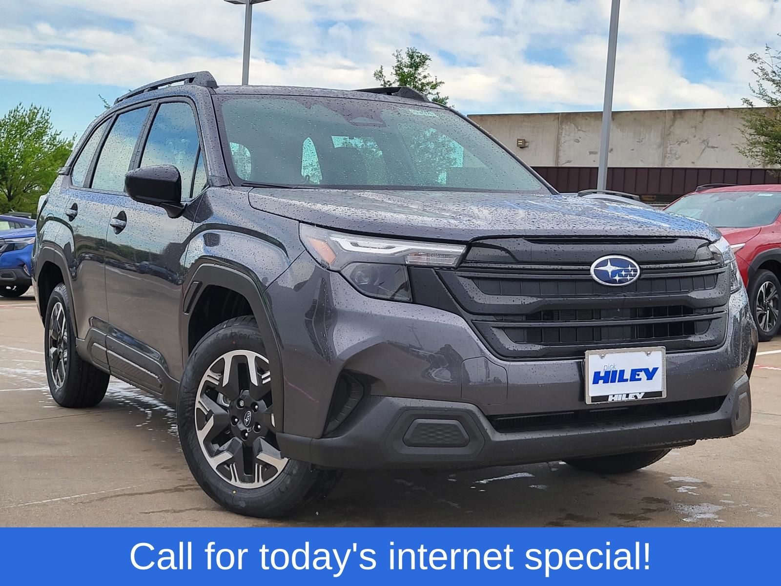 Gray Metallic 2026 Subaru Forester Crossover AWD SUV / Crossover All-Wheel Drive Continuously Variable Transmission