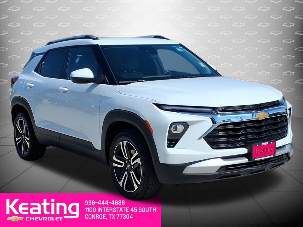 Summit White 2024 Chevrolet Trailblazer SUV / Crossover Four-Wheel Drive 9-Speed Automatic