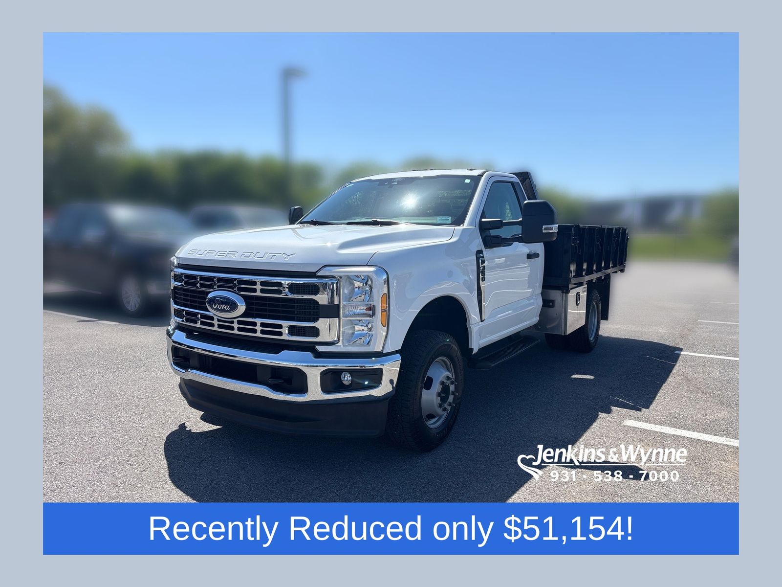 Oxford White 2024 Ford F-350 Super Duty Chassis Pickup Truck Four-Wheel Drive Automatic