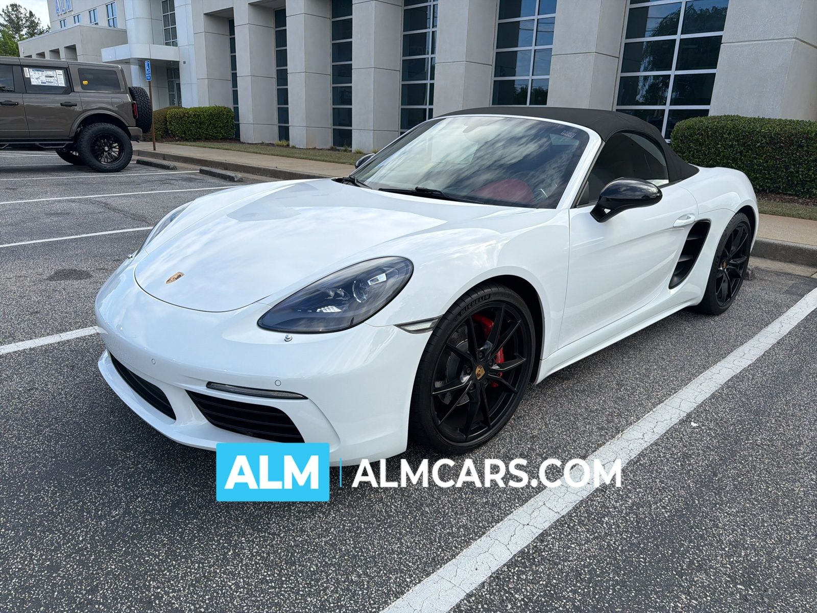 Black 2017 Porsche 718 Boxster S RWD Convertible Rear-Wheel Drive 7-Speed Automatic