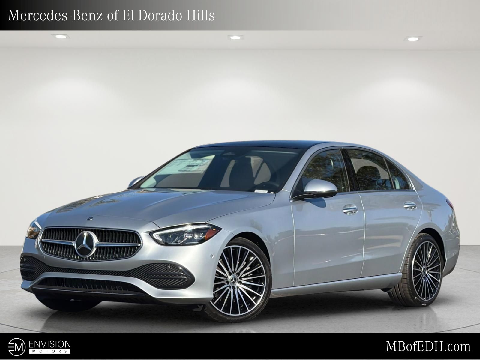 Silver Metallic 2026 Mercedes-Benz C-Class Sedan All-Wheel Drive 9-Speed Automatic