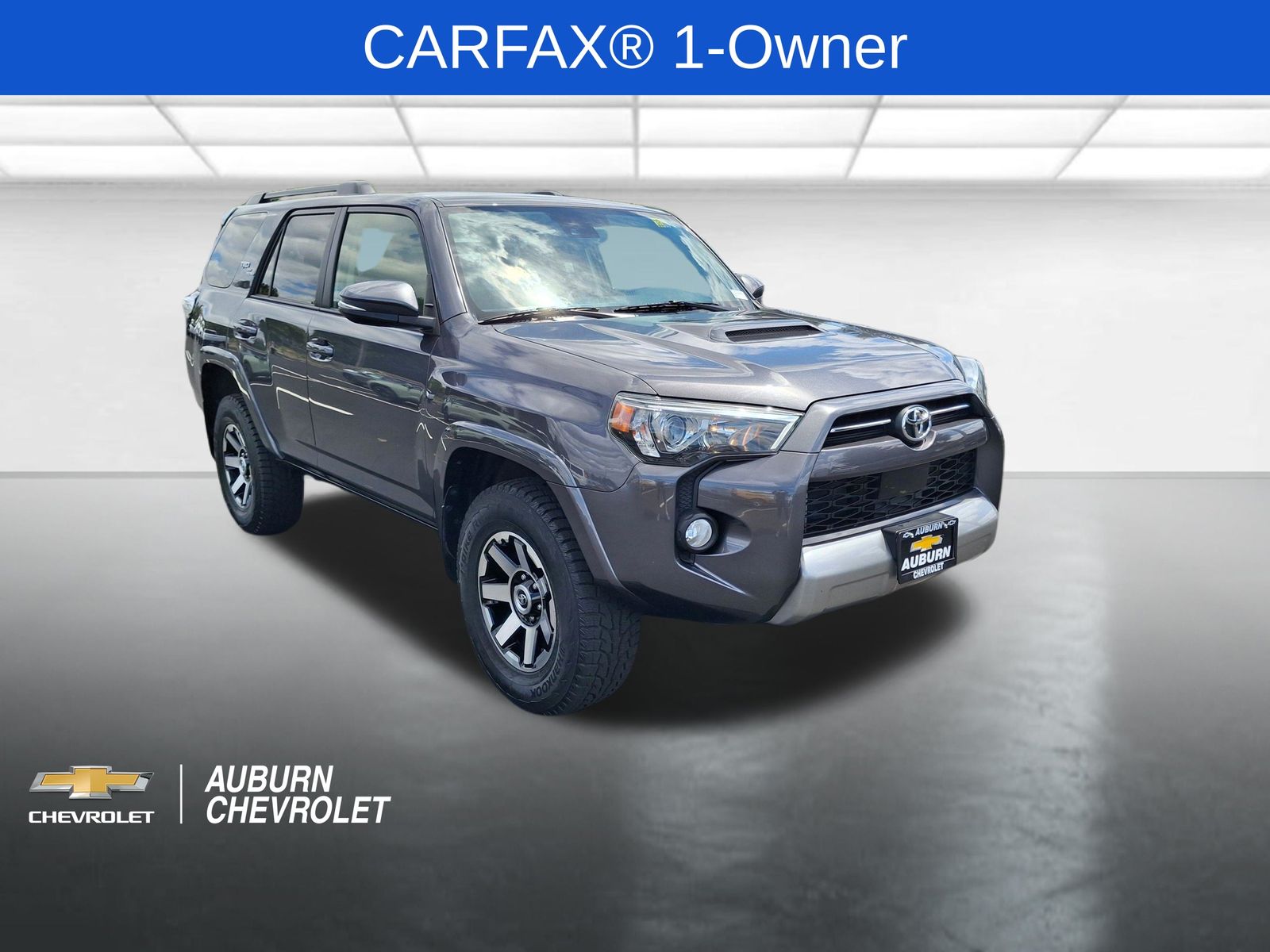 Magnetic Gray Metallic 2020 Toyota 4Runner TRD Off-Road Premium 4WD SUV / Crossover Four-Wheel Drive 5-Speed Automatic Overdrive