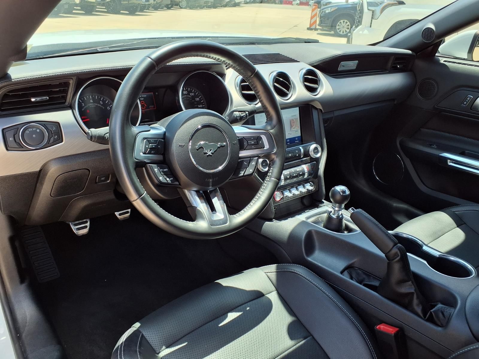 2022 Ford Mustang GT Premium White at Emmons Autoplex