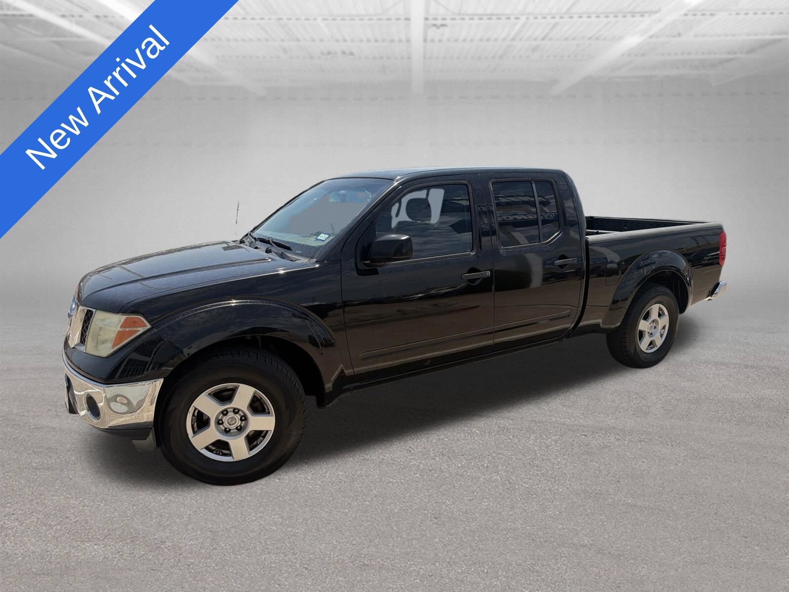 Super Black 2008 Nissan Frontier Pickup Truck 4X2 5-Speed Automatic Overdrive