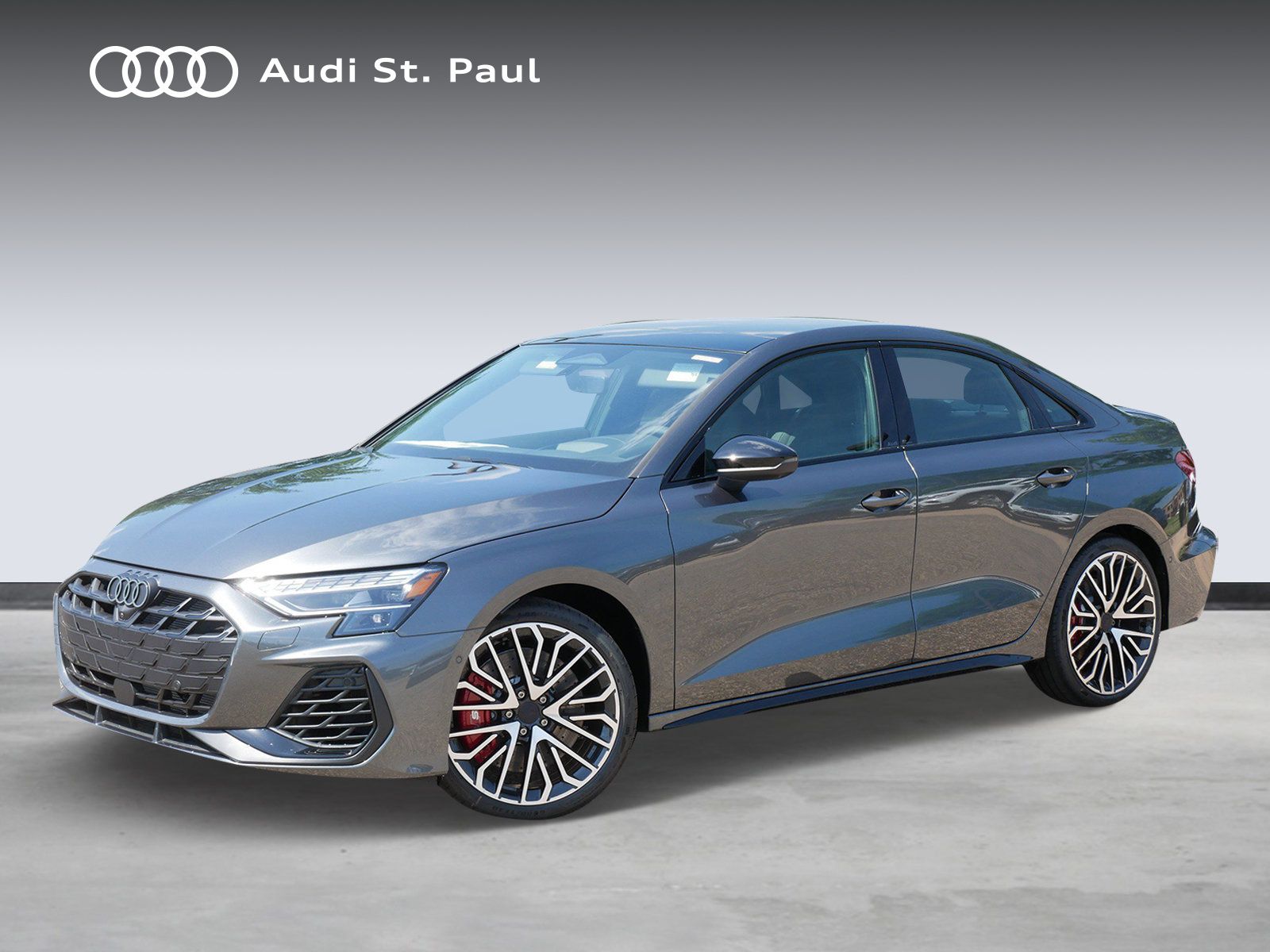 Daytona Gray Pearl Effect 2026 Audi S3 Sedan All-Wheel Drive 7-Speed Automatic