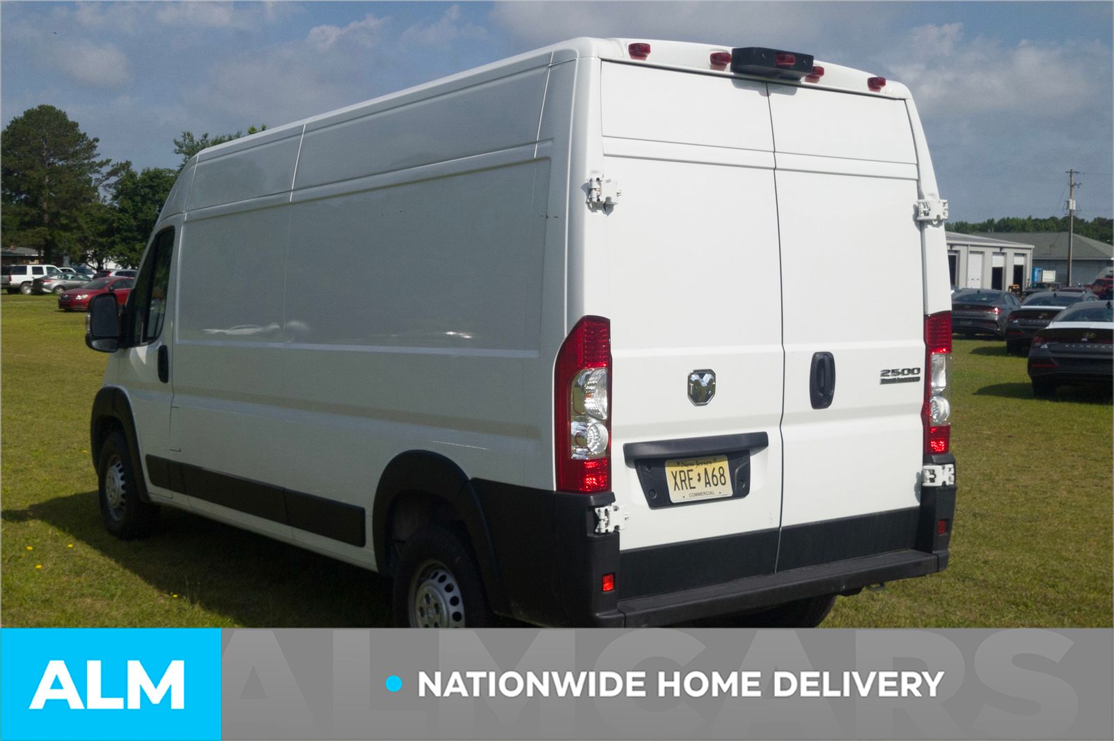 Used 2025 Bright White Clearcoat Ram High Roof image 5