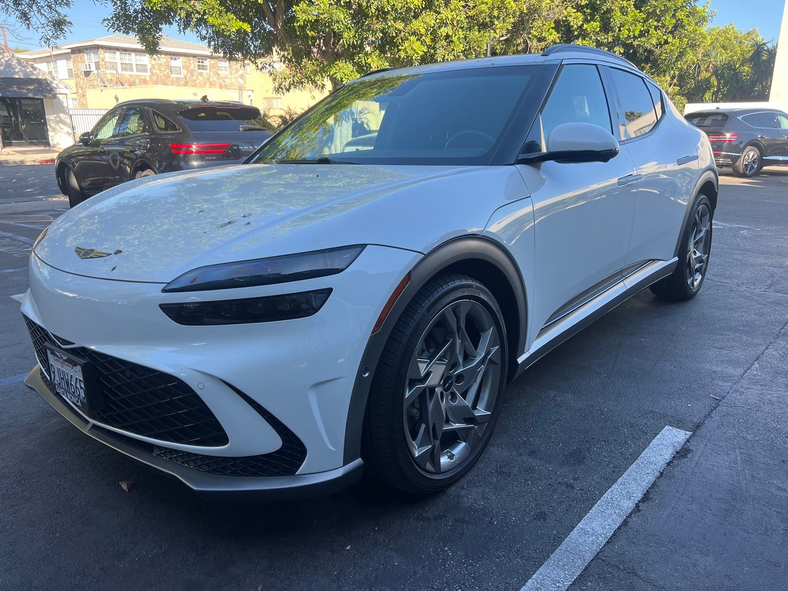 White 2023 Genesis GV60 SUV / Crossover All-Wheel Drive 1-Speed Automatic