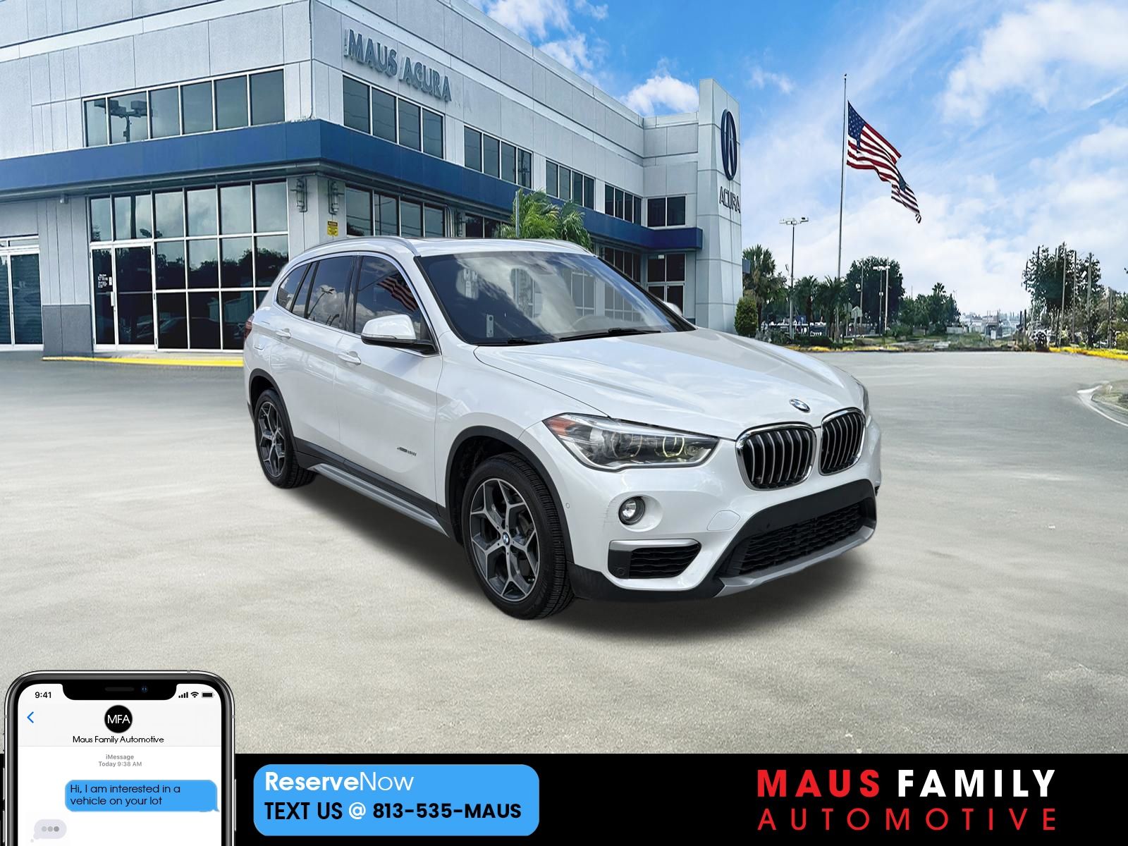 Mineral White Metallic 2017 BMW X1 xDrive28i AWD SUV / Crossover All-Wheel Drive 8-Speed Automatic