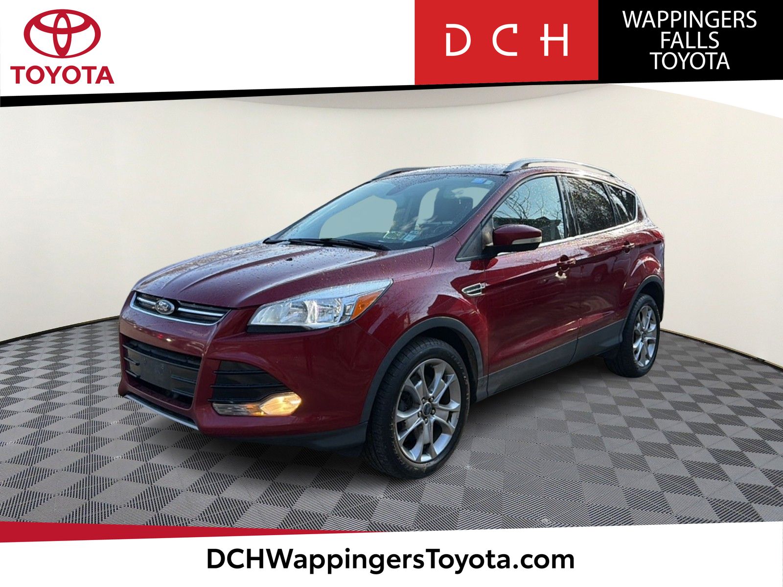 Ruby Red Metallic 2015 Ford Escape Titanium AWD SUV / Crossover All-Wheel Drive 6-Speed Automatic